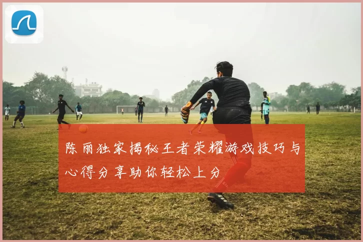 陈丽独家揭秘王者荣耀游戏技巧与心得分享助你轻松上分