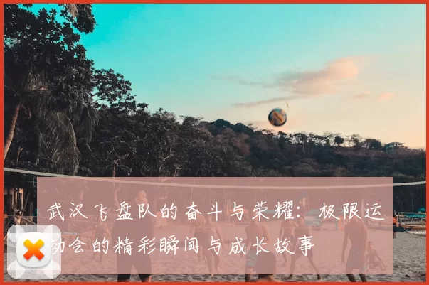 武汉飞盘队的奋斗与荣耀：极限运动会的精彩瞬间与成长故事
