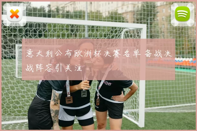 意大利公布欧洲杯决赛名单 备战决战阵容引关注