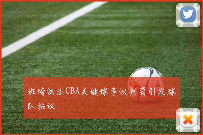 班琦执法CBA关键球争议判罚引发球队抗议